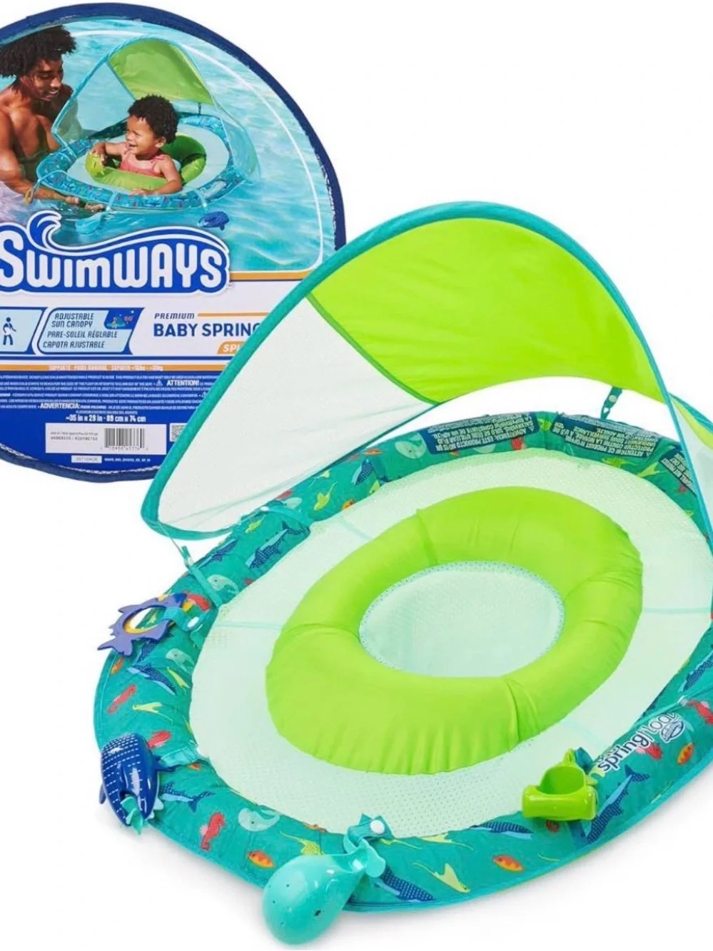 Baby Boy Summer Gift Bundle | Swim Float, Swimsuits & Bath Set | Gift Ready